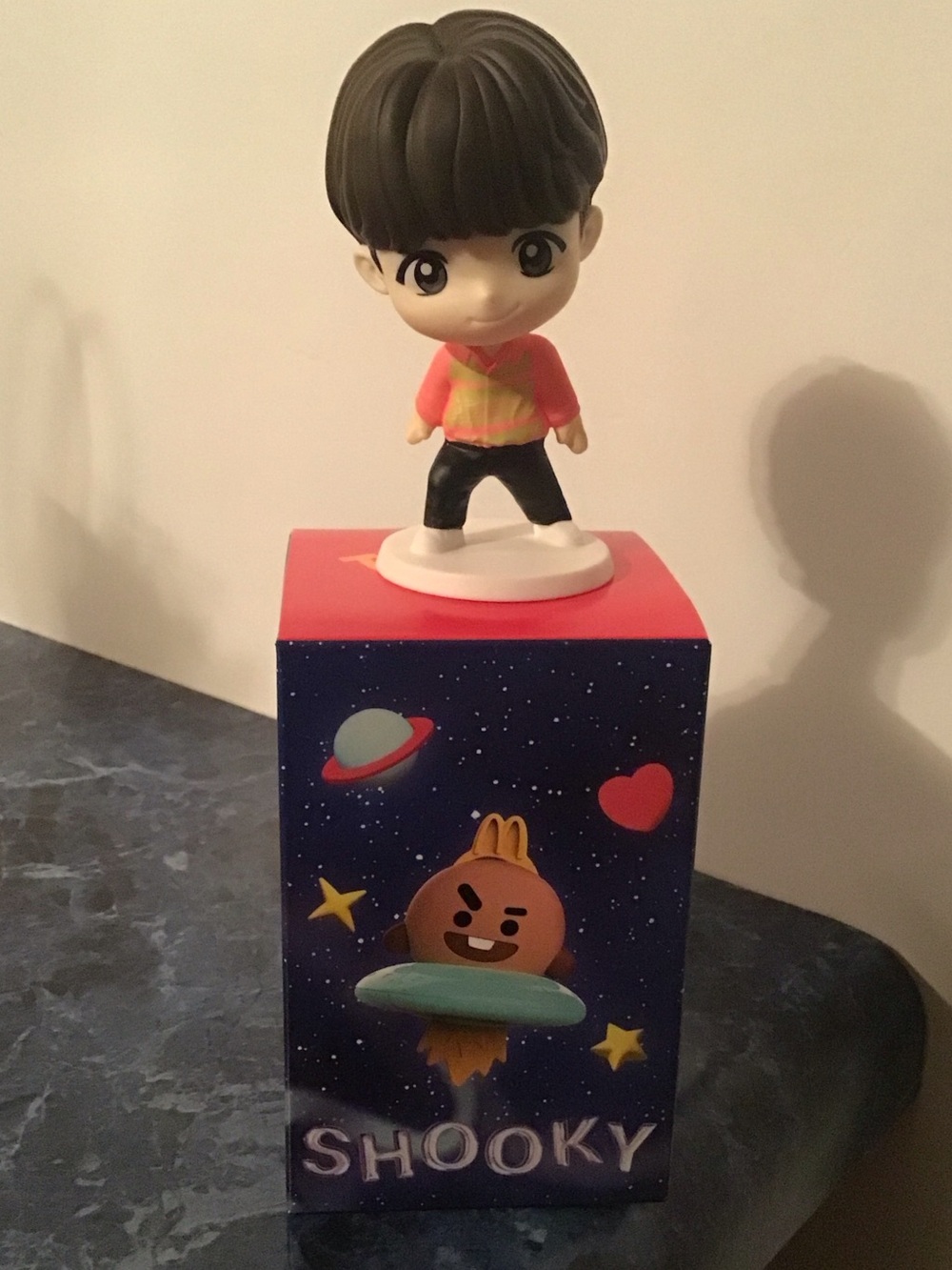McDonald’s Happy Meal BTS Throwback Suga BT21 Shooky Cookie Space toy Figure
